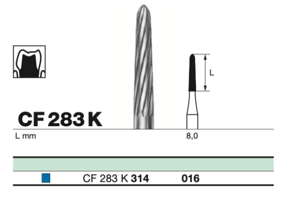 Бор твс D+Z /CF 283 K 314.016