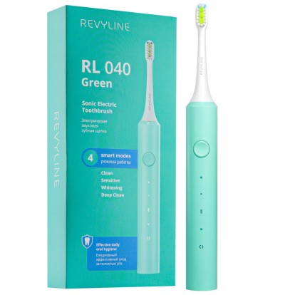 Revyline RL 040 (Green) - электрическая звуковая зубная щетка, Revyline / Россия