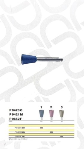 Полировочный бор по керамике 1-я ступень / P 9420 C 204.055, Drendel + Zweiling DIAMANT GmbH, Германия  